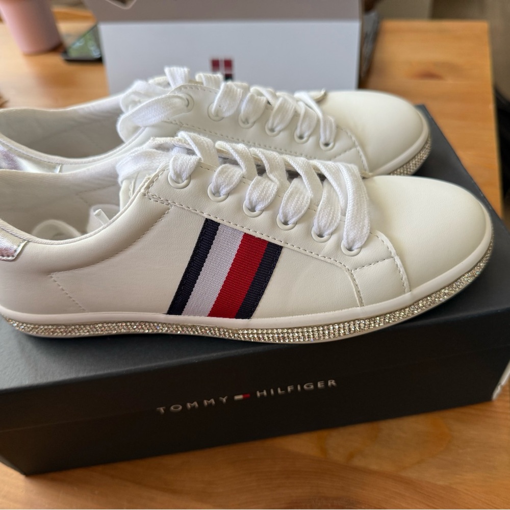 Tommy Hilfiger White Sneakers